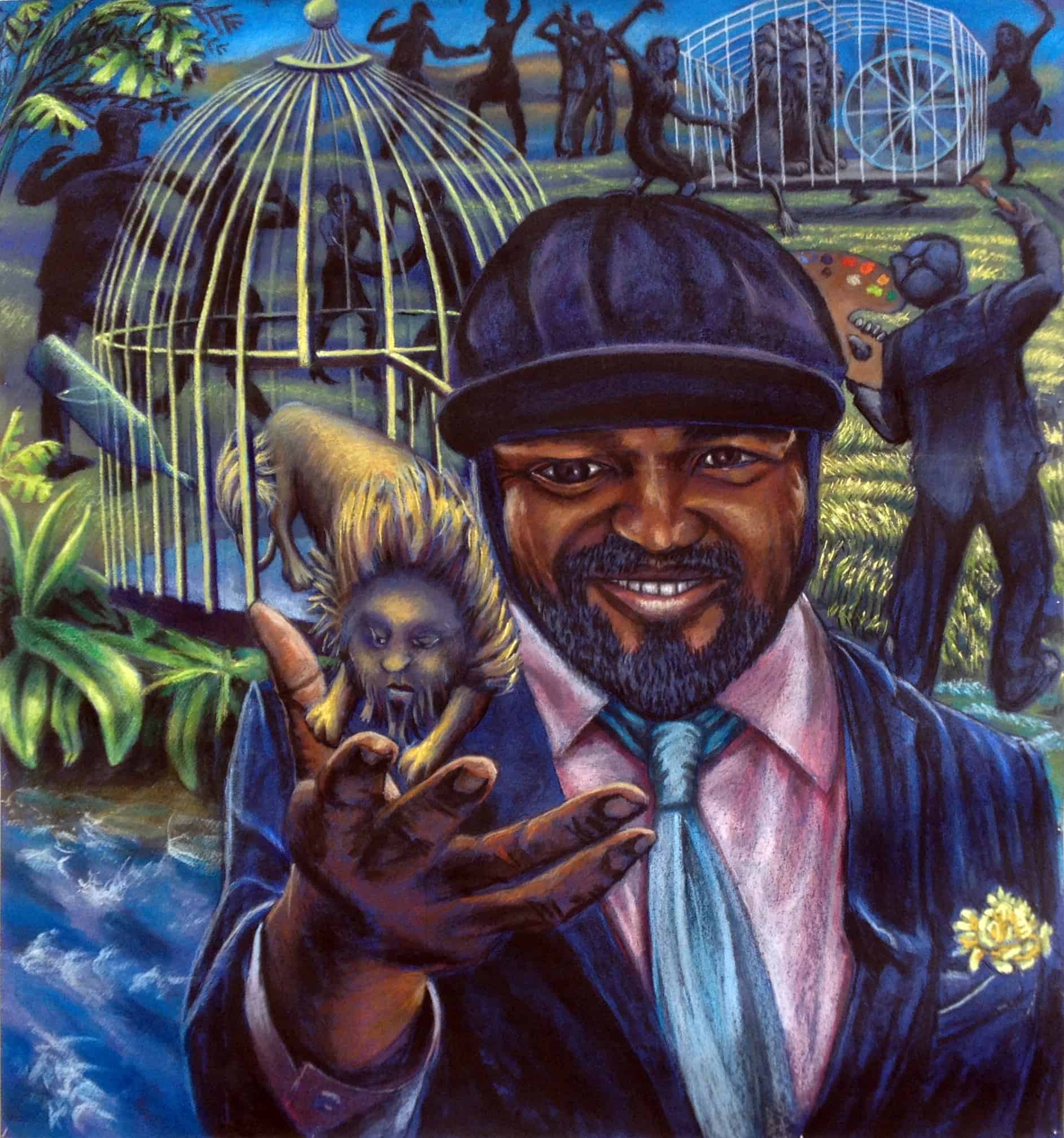 Gregory Porter Portrait by Oscar Romp