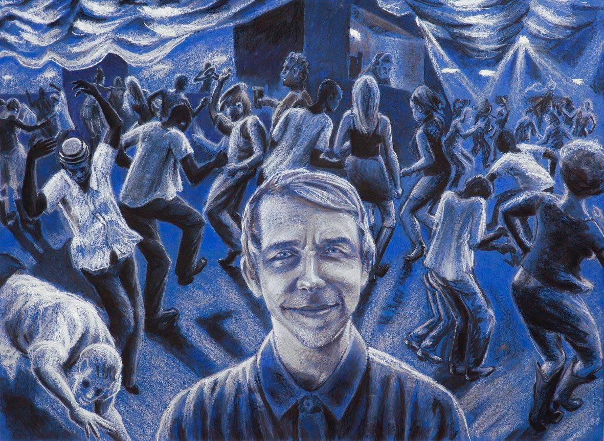 Portrait of DJ Gilles Peterson